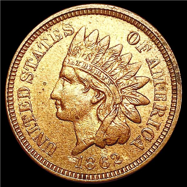 1862 Indian Head Cent CLOSELY UNCIRCULATED