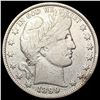 Image 1 : 1899 Barber Half Dollar NICELY CIRCULATED