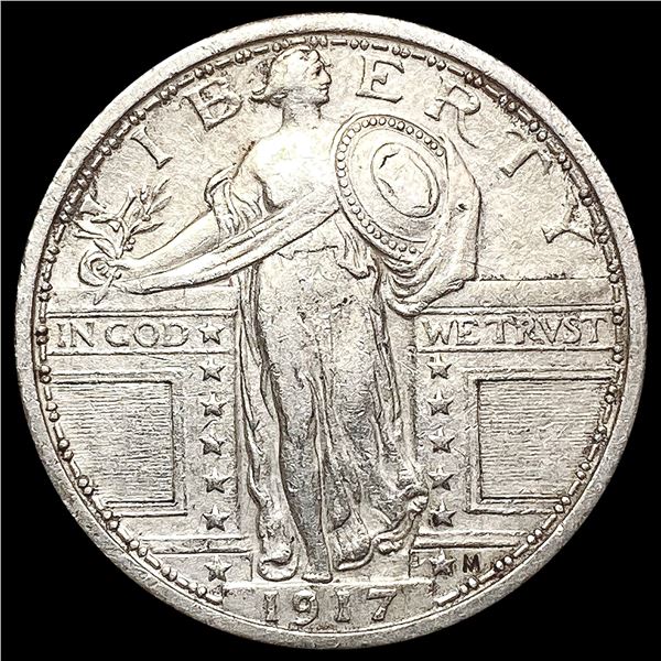 1917 Standing Liberty Quarter CHOICE AU