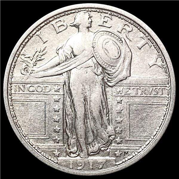 1917 Standing Liberty Quarter CHOICE AU
