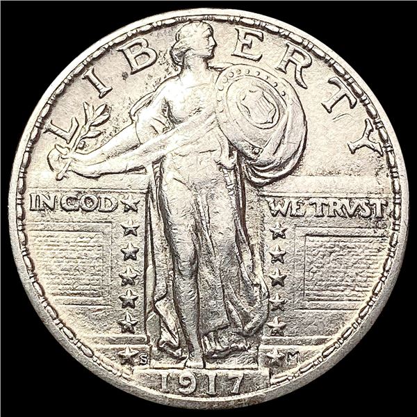 1917-S Standing Liberty Quarter CLOSELY UNCIRCULATED