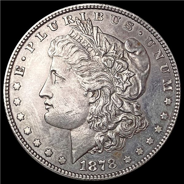 1878 8TF Morgan Silver Dollar CLOSELY UNCIRCULATED
