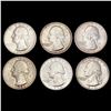 Image 1 : 1932-1934 Washington Quarter Lot (6) HIGH GRADE