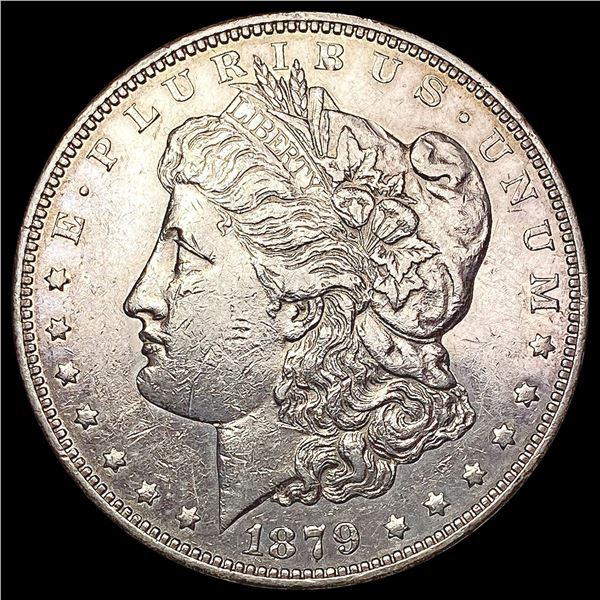 1879-S Rev 78 Morgan Silver Dollar CLOSELY UNCIRCULATED