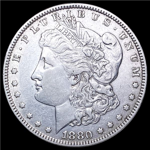1880 Morgan Silver Dollar CLOSELY UNCIRCULATED