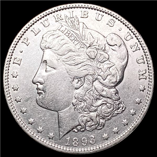 1893 Morgan Silver Dollar CLOSELY UNCIRCULATED