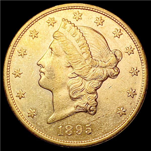 1895-S  $20 Gold Double Eagle UNCIRCULATED