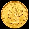 1873 $2.50 Gold Quarter Eagle UNCIRCULATED