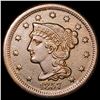 1857 Braided Hair Large Cent CLOSELY UNCIRCULATED