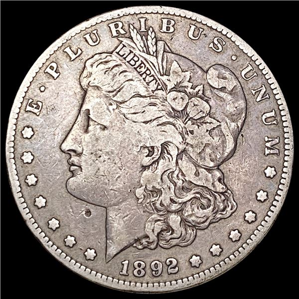 1892-S Morgan Silver Dollar LIGHTLY CIRCULATED