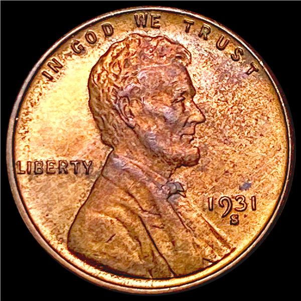 1931-S Wheat Cent UNCIRCULATED