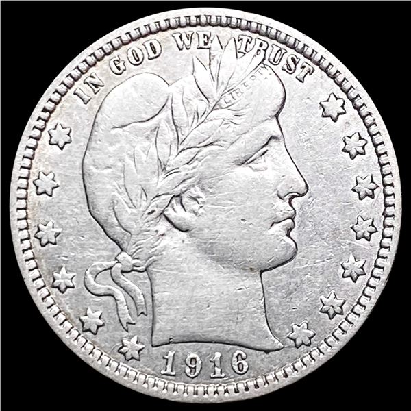 1916-D Barber Quarter NEARLY UNCIRCULATED
