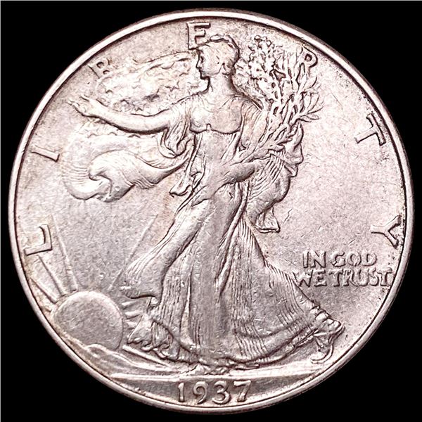 1937-D Walking Liberty Half Dollar CLOSELY UNCIRCULATED