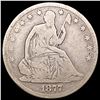 Image 1 : 1877-CC Seated Liberty Half Dollar NICELY CIRCULATED