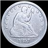 1857 Seated Liberty Quarter LIGHTLY CIRCULATED