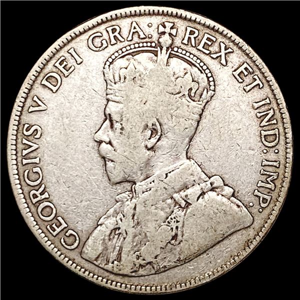 1916 Canada Half Dollar NICELY CIRCULATED