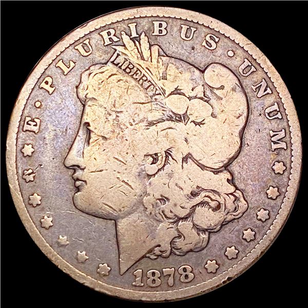 1878-CC Morgan Silver Dollar NICELY CIRCULATED