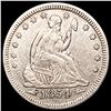 Image 1 : 1854 Arr. Seated Liberty Quarter CLOSELY UNCIRCULATED