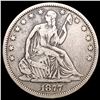 1877-CC Seated Liberty Half Dollar LIGHTLY CIRCULATED