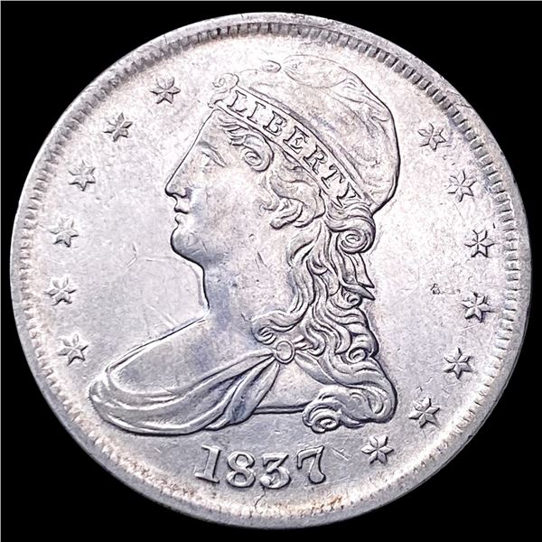 1837 Capped Bust Half Dollar CLOSELY UNCIRCULATED
