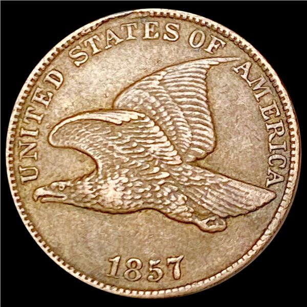 1857 Flying Eagle Cent CLOSELY UNCIRCULATED