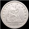 Image 1 : 1873 Arr. Seated Liberty Quarter CLOSELY UNCIRCULATED