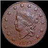 1821 Coronet Head Large Cent NEARLY UNCIRCULATED