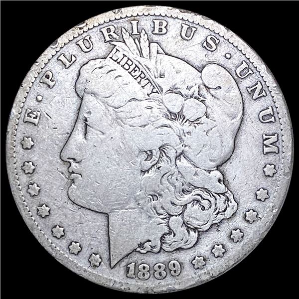 1889-S Morgan Silver Dollar NICELY CIRCULATED
