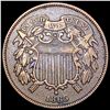 1865 Two Cent Piece LIGHTLY CIRCULATED