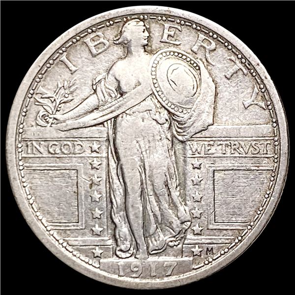 1917 Standing Liberty Quarter LIGHTLY CIRCULATED