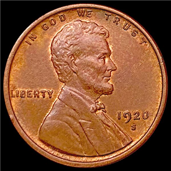 1920-S Wheat Cent UNCIRCULATED
