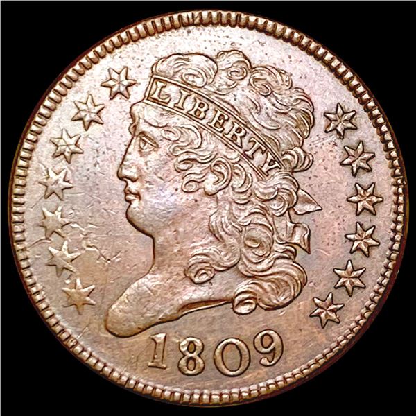 1809 Classic Head Half Cent UNCIRCULATED
