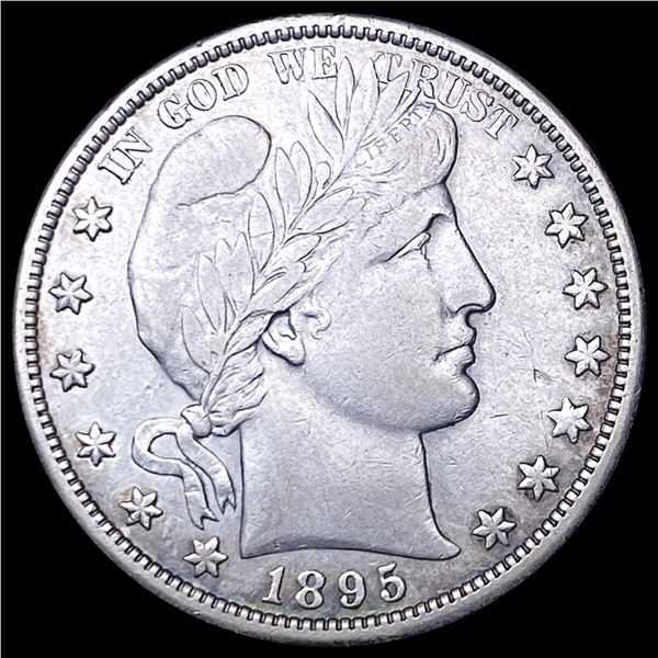 1895-O Barber Half Dollar CLOSELY UNCIRCULATED