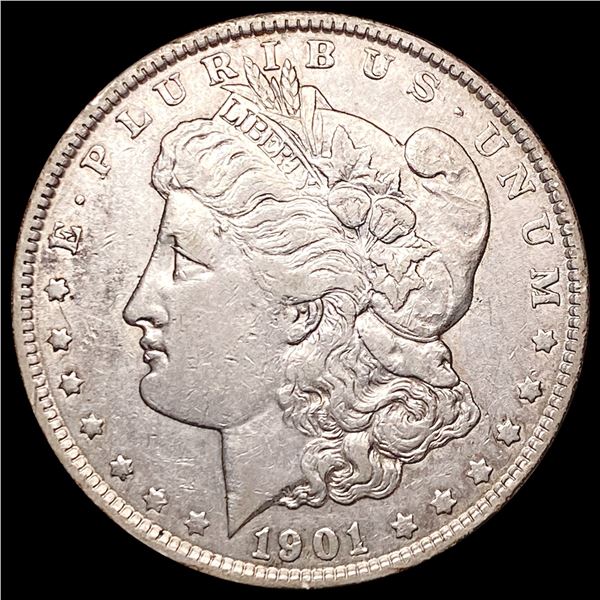 1901 Morgan Silver Dollar CLOSELY UNCIRCULATED