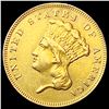 Image 1 : 1878 $3 Gold Piece CLOSELY UNCIRCULATED