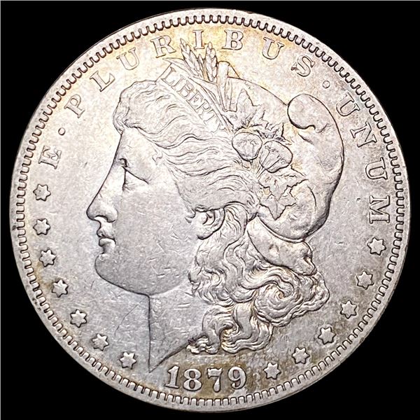 1879-S Rev 78 Morgan Silver Dollar CLOSELY UNCIRCULATED