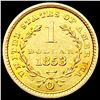 Image 2 : 1853-O Rare Gold Dollar UNCIRCULATED