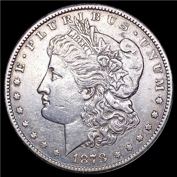 1878-CC Morgan Silver Dollar CLOSELY UNCIRCULATED