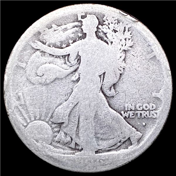 1916-S Walking Liberty Half Dollar NICELY CIRCULATED