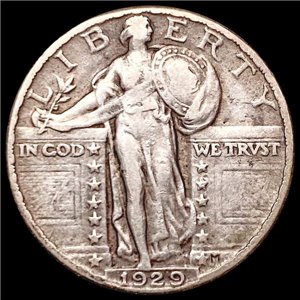 1929 Standing Liberty Quarter LIGHTLY CIRCULATED