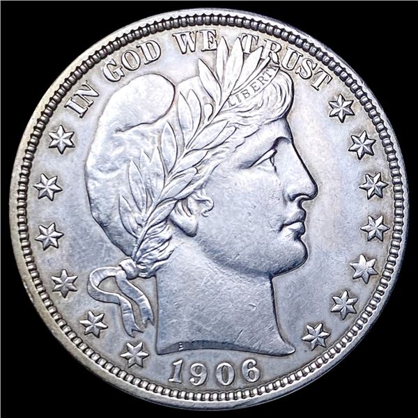 1906-D Barber Half Dollar UNCIRCULATED
