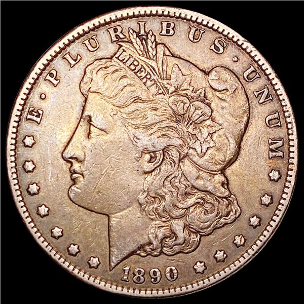 1890-CC Morgan Silver Dollar CLOSELY UNCIRCULATED