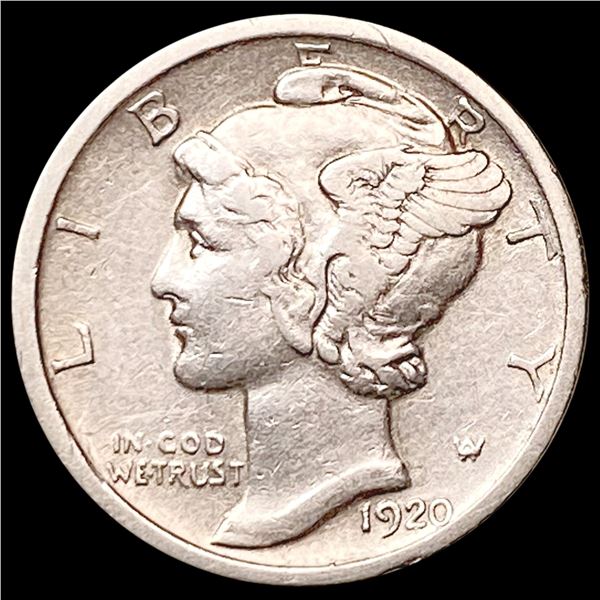 1920-D Mercury Dime CLOSELY UNCIRCULATED