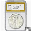 1986 Walking Liberty Dollar PGA MS70 Silver Eagle