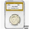 1952 Washington Carver Half Dollar PGA MS64