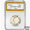 Image 1 : 1976-S Washington Silver Quarter PGA PR67 CAMEO