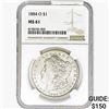 1884-O Morgan Silver Dollar NGC MS61