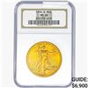 1914-D $20 Gold Double Eagle NGC MS62