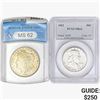 Image 1 : [2]1921/1962 $1 Morgan & 50C Franklin ANACS/PCGS