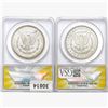 Image 2 : [2]1882 Morgan Silver Dollar ANACS MS60/61